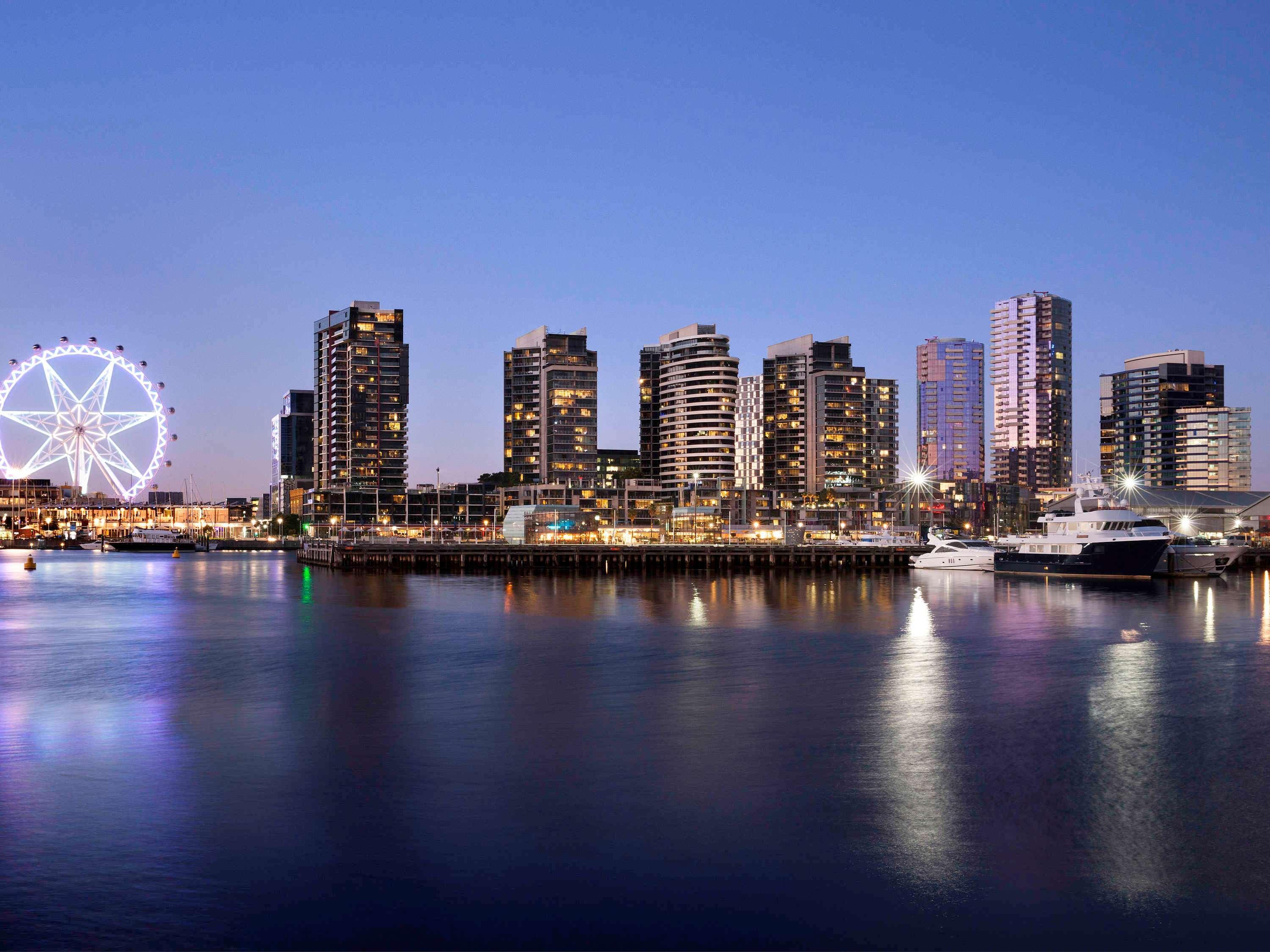 The Sebel Melbourne Docklands Hotel Exterior foto